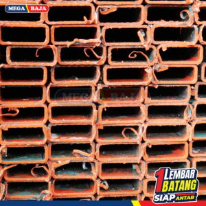 Hollo Galvanis 30 mm X 60 mm X 6.000 mm | Grade Pink