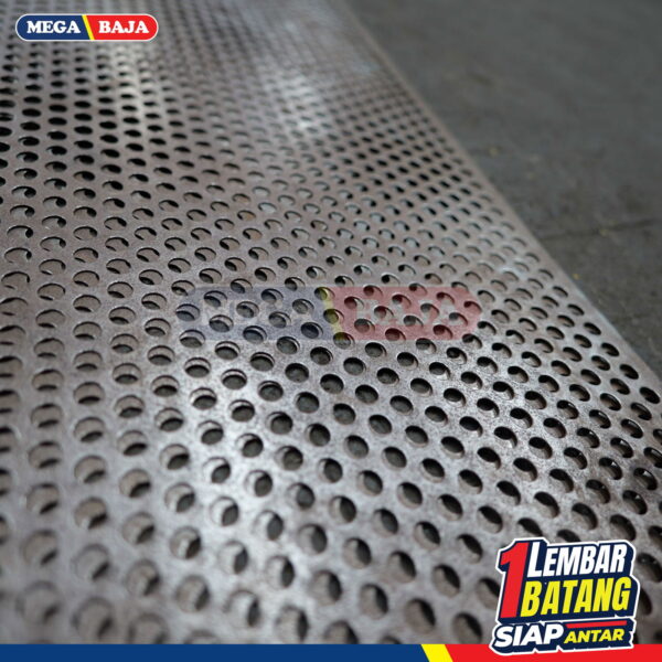 Plat Lobang 1,2X2,4X1,0mm 4mm