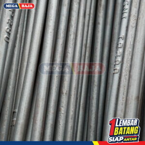 Besi Beton PSI Polos 8 mm X 12 M | Tekuk TP 280