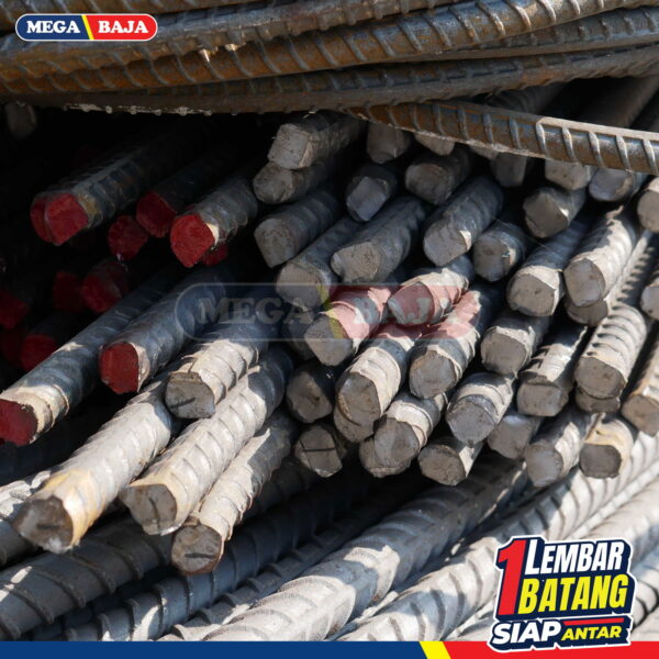 Besi Beton PSI Ulir 10 mm X 12 M | Lurus TS 420