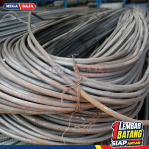Besi Beton Perwira Polos 10 mm X 12 M | Tekuk TP 280