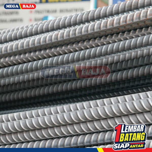 Besi Beton PSI Ulir 10 mm X 12 M | Tekuk TS 420