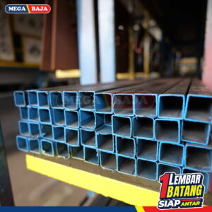 Hollo Hitam 25 mm X 50 mm X 6.000 mm | Grade Biru