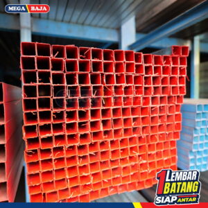Hollo Hitam 25 mm X 50 mm X 6.000 mm | Grade Biru Muda