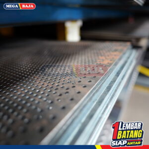 Plat Lobang 1,2X2,4X3,0mm 12mm