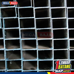 Hollo Galvanis 35 mm X 55 mm X 6.000 mm | Grade Biru Muda
