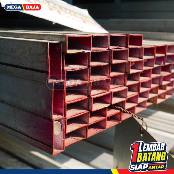 Hollo Galvanis 35 mm X 55 mm X 6.000 mm | Grade Merah