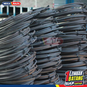 Besi Beton PSI Ulir 32 mm X 12 M | Tekuk TS 420