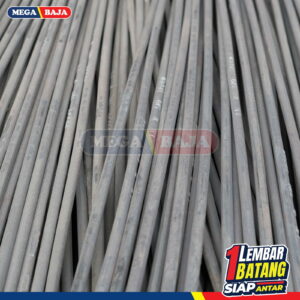 Besi Beton Perwira Polos 25 mm X 12 M | Tekuk TP 280
