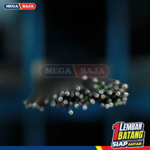 Besi Beton Perwira Polos 32 mm X 12 M | Lurus TP 280