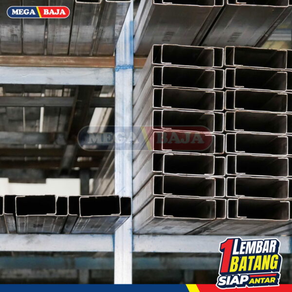 CNP Besi 150 mm x 65 mm x 6000 mm | Grade Hijau Apel