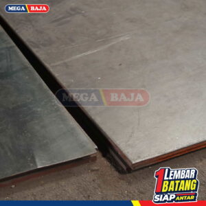 PLAT ESER HITAM 1,20 M X 2,4 M 1,75 MM