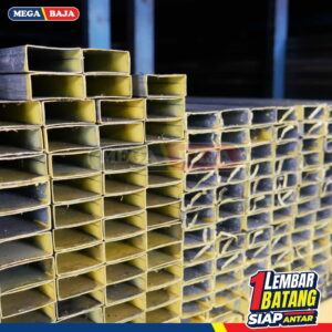 Hollo Galvanis 40 mm X 40 mm X 6.000 mm | Grade Ungu