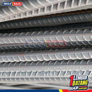 Besi Beton PSI Ulir 8 mm X 12 M | Tekuk TS 280