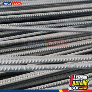 Besi Beton PSI Ulir 8 mm X 12 M | Tekuk TS 420