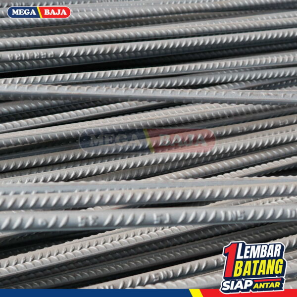 Besi Beton PSI Ulir 8 mm X 12 M | Tekuk TS 420