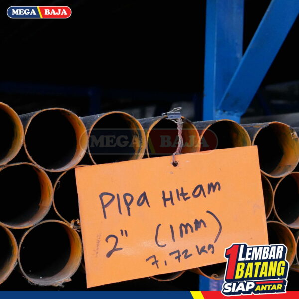 Pipa Hitam 1  x 6 | 3,30 mm