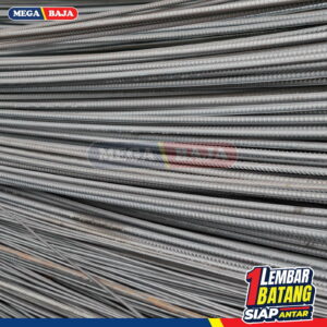 Besi Beton Perwira Ulir 13 mm X 12 M | Lurus TS 420