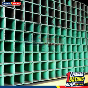 Hollo Galvanis 40 mm X 80 mm X 6.000 mm | Grade Kuning