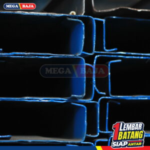 CNP Besi 200 mm x 75 mm x 6000 mm | Grade Ungu