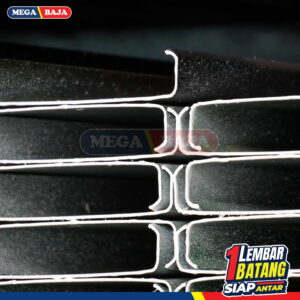 CNP Besi 250 mm x 75 mm x 6000 mm | Grade Hijau Muda