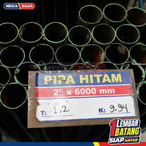 Pipa Hitam 1  x 6 | Grade Orange