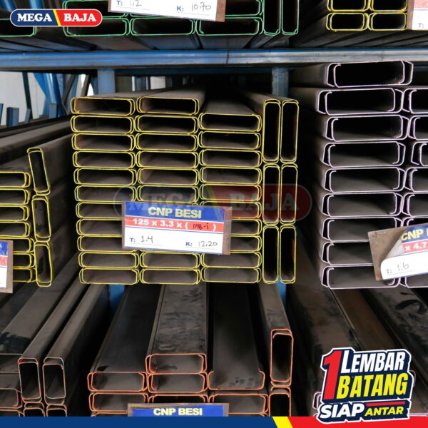 CNP Besi 70 mm x 33 mm x 6000 mm | Grade Merah