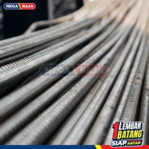 Besi Beton Perwira Ulir 19 mm X 12 M | Lurus TS 420