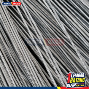 Besi Beton Perwira Ulir 22 mm X 12 M | Tekuk TS 280