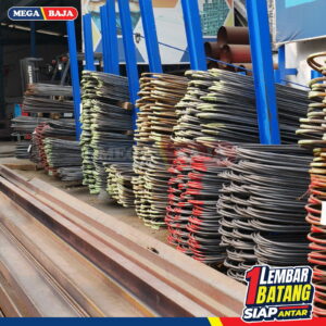 Besi Beton Perwira Ulir 25 mm X 12 M | Lurus TS 280