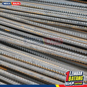 Besi Beton Perwira Ulir 29 mm X 12 M | Tekuk TS 280
