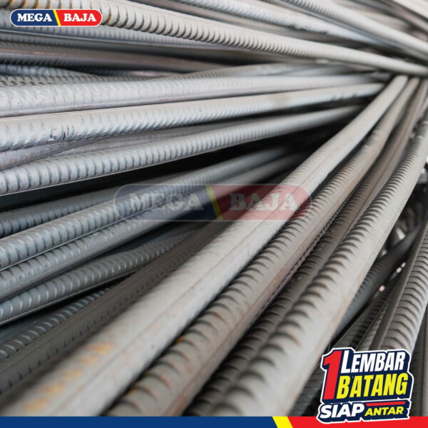 Besi Beton Perwira Ulir 36 mm X 12 M | Tekuk TS 280