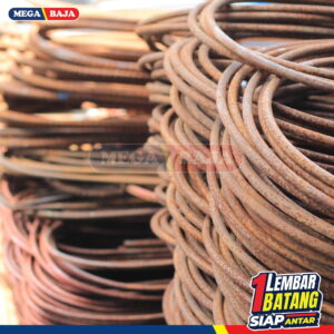 Besi Beton Polos 13,70 x 12 m
