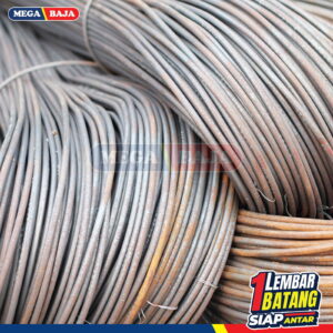 Besi Beton Polos 15,60 x 12 m
