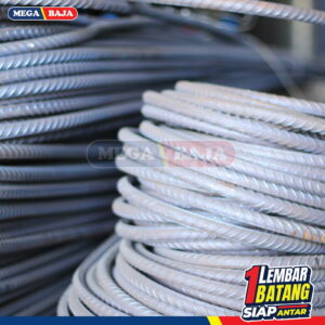 Besi Beton STD Ulir 10 mm X 12 M | Tekuk TS 280