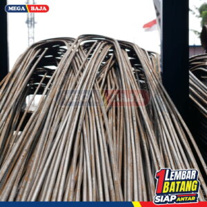 Besi Beton STD Ulir 13 mm X 12 M | Tekuk TS 420