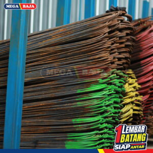 Besi Beton STD Ulir 16 mm X 12 M | Tekuk TS 280