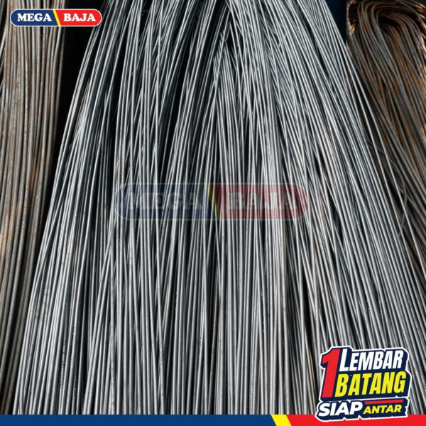 Besi Beton Polos 31,70 x 12 m