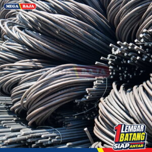 Besi Beton Polos 36 mm X 12 M | Lurus TP 280