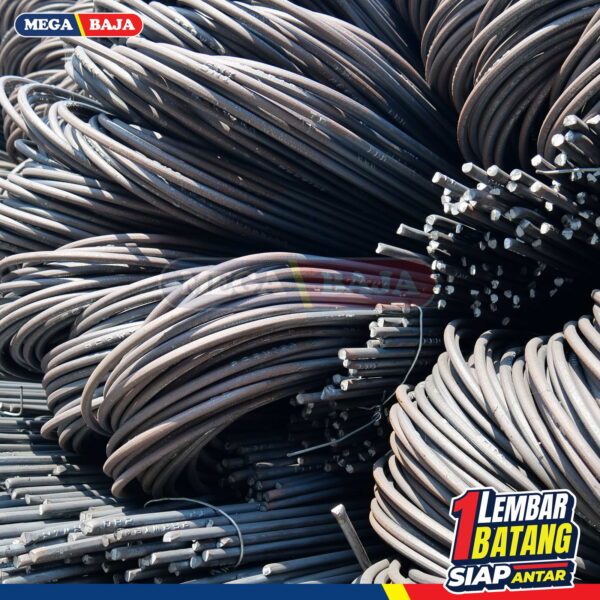 Besi Beton Polos 36 mm X 12 M | Lurus TP 280