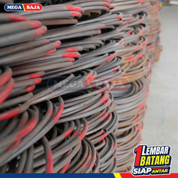 Besi Beton Polos 5,00 x 12 m
