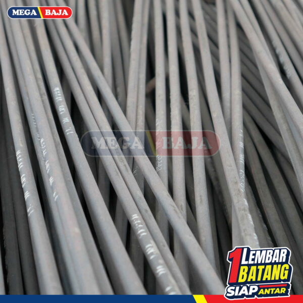 Besi Beton Polos 7,10 x 12 m