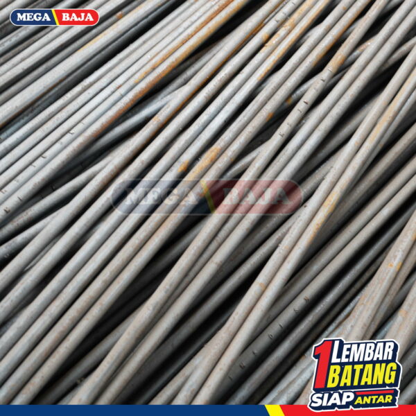Besi Beton Polos 7,20 x 12 m