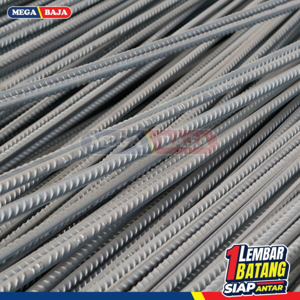 Besi Beton Ulir 10 mm X 12 M | Lurus TS 420