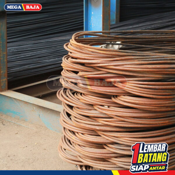 Besi Beton Polos 7,70 x 12 m