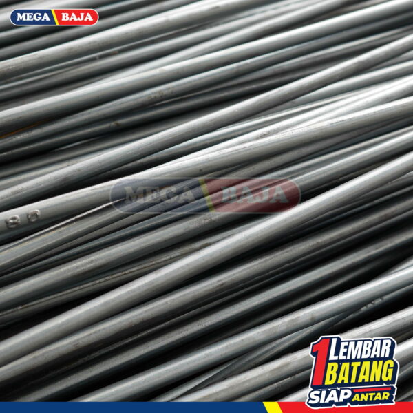 Besi Beton Polos 8,90 x 12 m