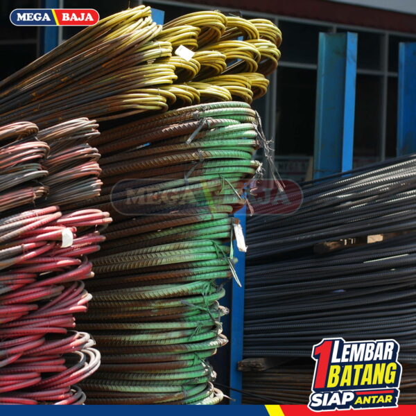 Besi Beton Ulir 18,80 x 12 m