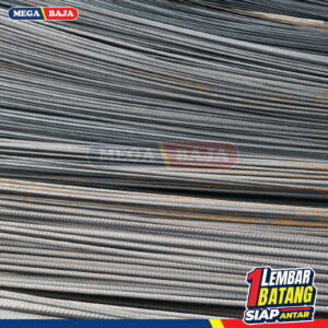 Besi Beton Ulir 22 mm X 12 M | Tekuk TS 420