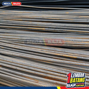 Besi Beton Ulir 24,80 x 12 m