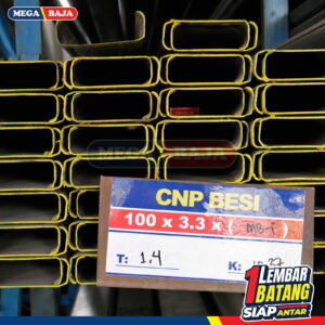 CNP Besi 75 mm x 32 mm x 6000 mm | Grade Biru